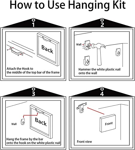 Laoife Christmas Santa Claus With A Sleigh Wall Art(Triptych), Winter Decorations Artwork Canvas Painting Wall Decor For Bedroom Living Room Xmas Gift, 16"X24"X3 Pieces #TOP4