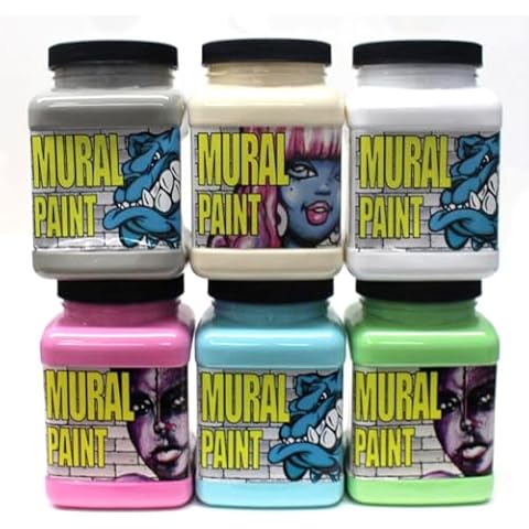 CHROMA Mural Paint 16 oz Set Of 6 Muted (2573) Cover