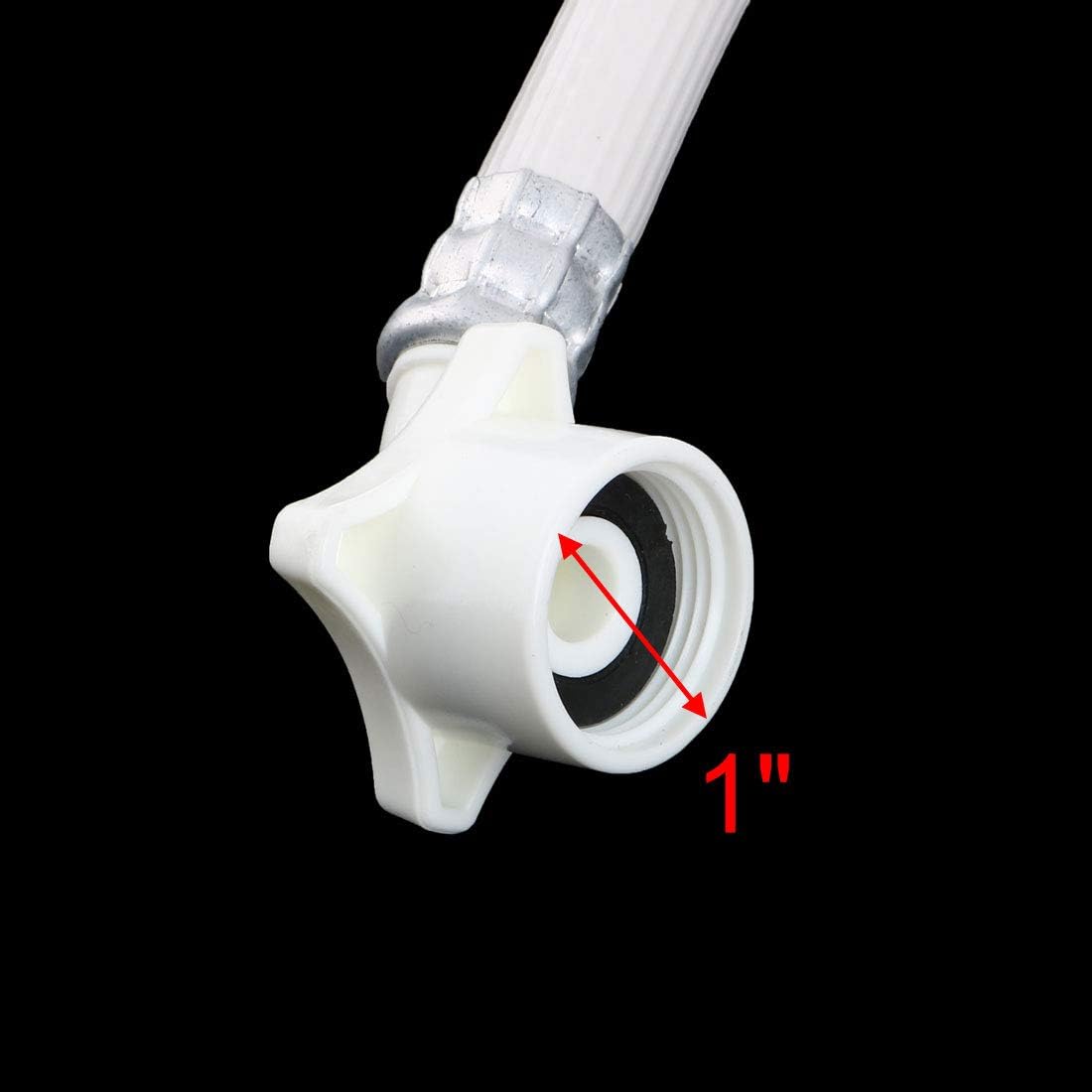 Rubber Home Washing Machine Accessory Water Supplies Inlet Hose 5M Length White (id: 0f9 546 20d db1 a73