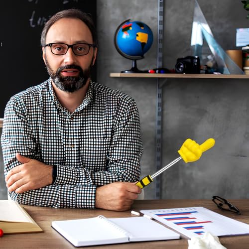 STOBOK -zeigestab-set 2-teilig Handzeiger Mit Ausziehbarem Stab Zum Lesen Und Präsentieren