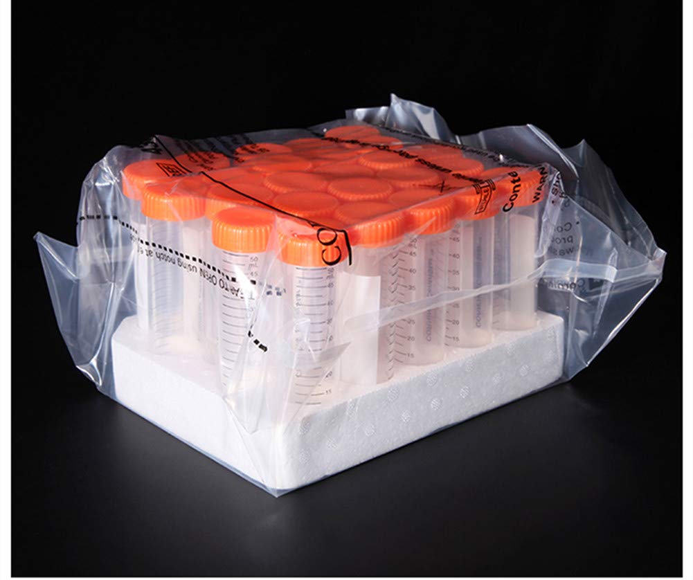 Conical Centrifuge Tubes Sterilized with PP Racks, Non - pyrogenic, Non - cytotoxic, Human DNA - Free DNase/RNase - Free (15ml -50PCS)