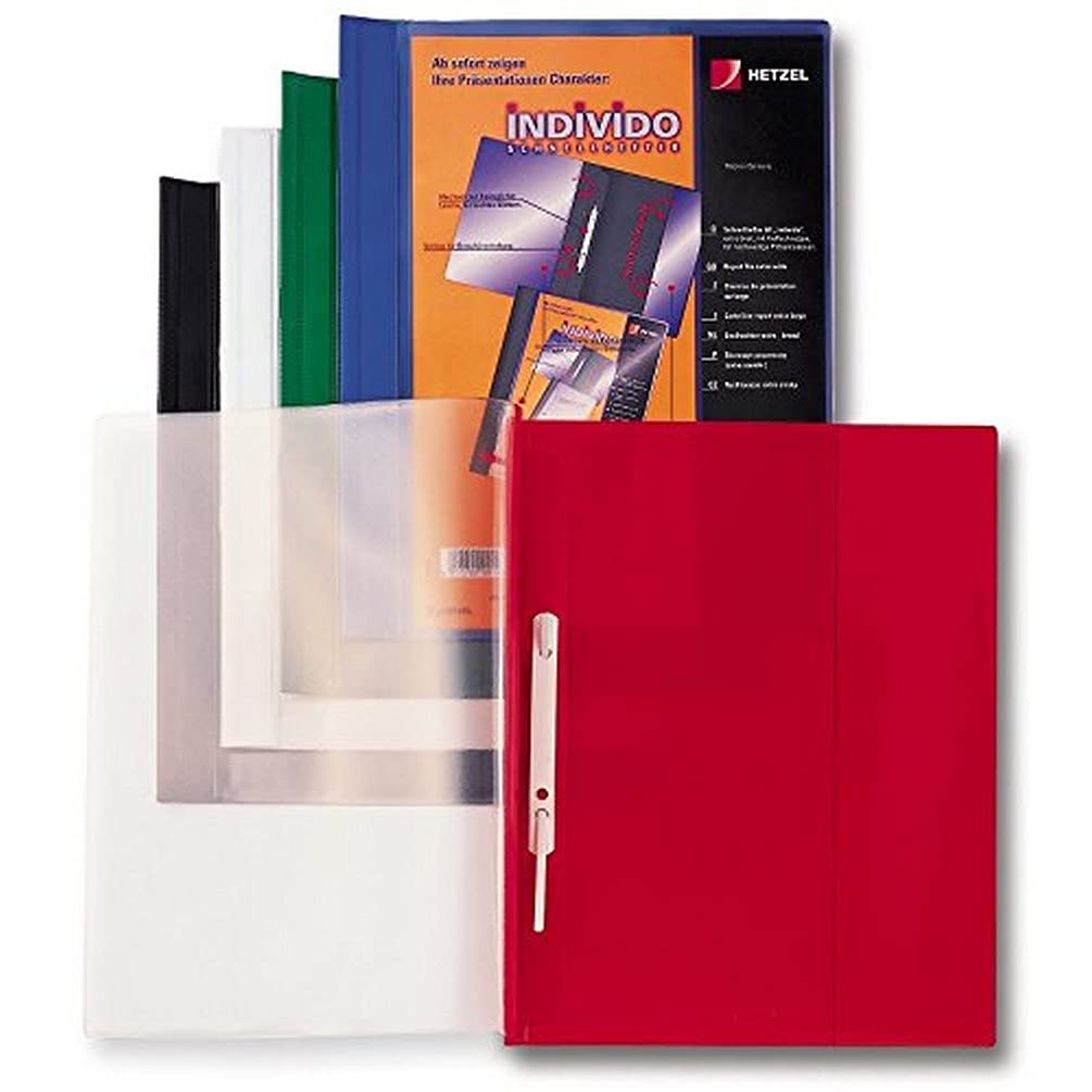 Rexel Hetzel 18655291 Individo - Carpeta (extra ancha, A4, fundas blandas), color negro