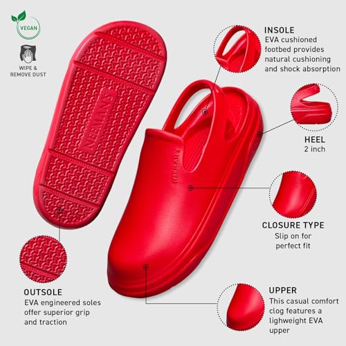 Image of Neeman's Cushers Clogs for Men | Lightweight, Fast-Drying, Cushioned Sole | All-Day Comfort for Rain & Summer