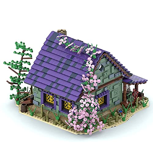 TYPIS Bausteine Haus, Bausteine Architektur Modell, Modulares Haus Bausteine Modell, MOC-57928 Gartenhaus Modellbausatz… – Bild 4