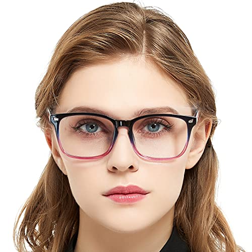 MARE AZZURO Blue Light blocking Reading Glasses Women Computer Readers 0 1.0 1.25 1.5 1.75 2.0 2.25 2.5 2.75 3.0 3.5 4.0 5.0 6.0 (Purple, 225)