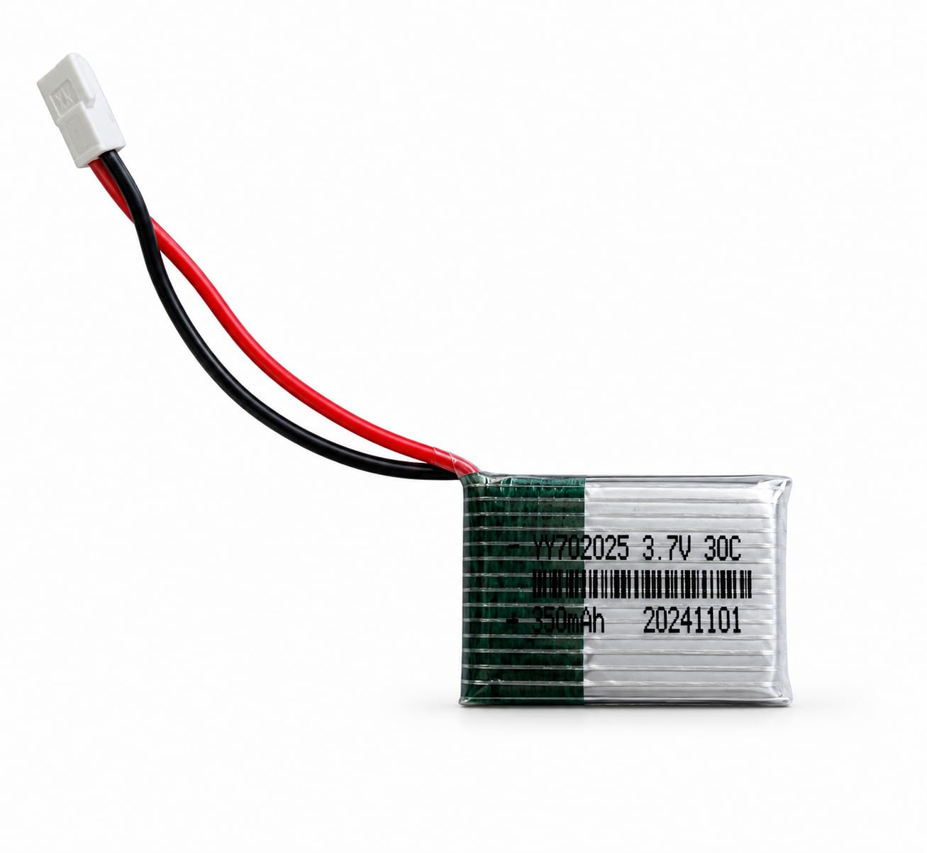 Microusb Compatible with YY702025 3.7V 30C 350mAh Lithium-Polymer Rechargeable Battery for Drones (Pack of 1)-image-40
