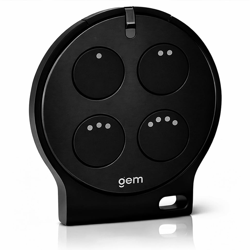 COMPATIBILITÀ ESTESA: Il telecomando universale GEM è compatibile con la maggior parte dei radiocomandi per cancelli automatici sia rolling code che codice fisso con frequenze 433 MHz e 868 MHz. Supporta numerose centraline e radiocomandi presenti sul mercato ed è in grado di copiare e generare rolling code 128 bit in autoapprendimento.