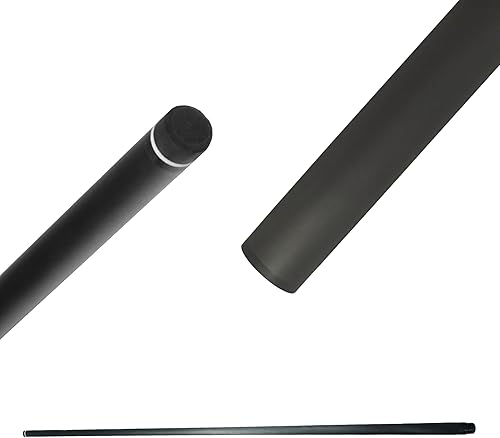 29.13 pulgadas/radial ondulado 3/8-10 3/8-11 3/8-14 Uni-Loc 5/16-18 eje de taco de piscina de fibra de carbono, eje de palo de taco de desviación