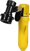 Beer Keg Charger CO2 Dispenser, Mini CO2 Regulator, Portable Keg Charger CO2 Injector Draft Beer Dispenser Ball Lock for Homebrew Soda Valve, Yellow