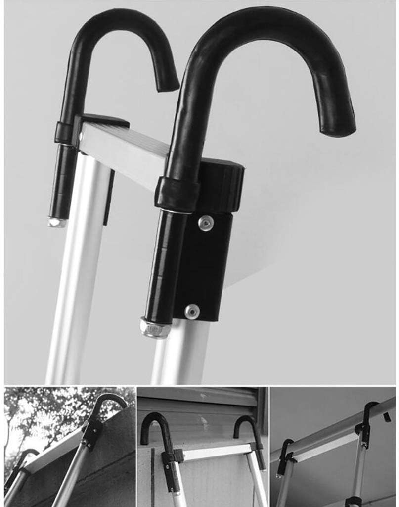 Outdoor Ladder,Ladders，Telescopic Ladder,Portable Aluminum Ladder Multifunction Lifting Stairs Engineering Ladder Thicken Fold Ladders Household Extension Extend Ladder,4.1M,4.1M