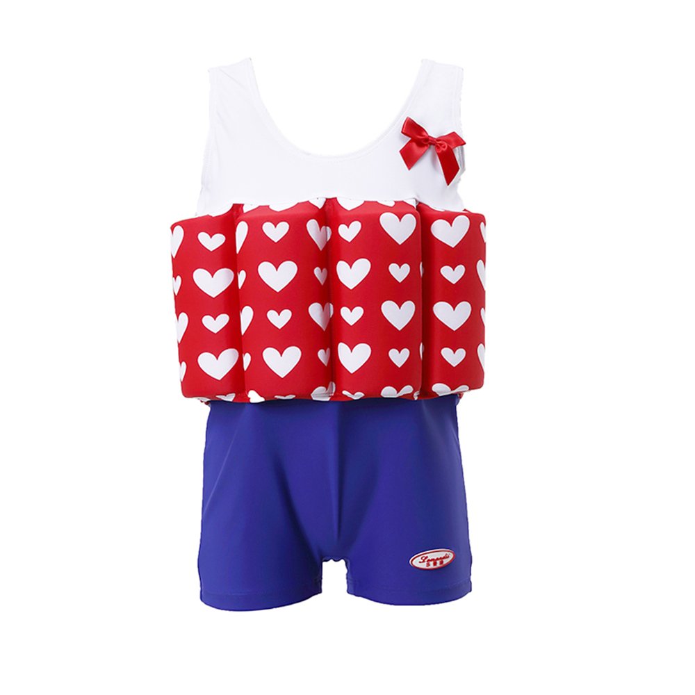 Qubskry Floatation Swimsuits with Adjustable Buoyancy for 1 to 10 Years Baby Girls and Boys
