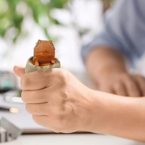 Miniatura 7 de Juguetes para aliviar el estrés de huevos de dinosaurio, 3 unidades, lindas bolas para apretar para recuerdos de fiesta de cumpleaños, juguetes