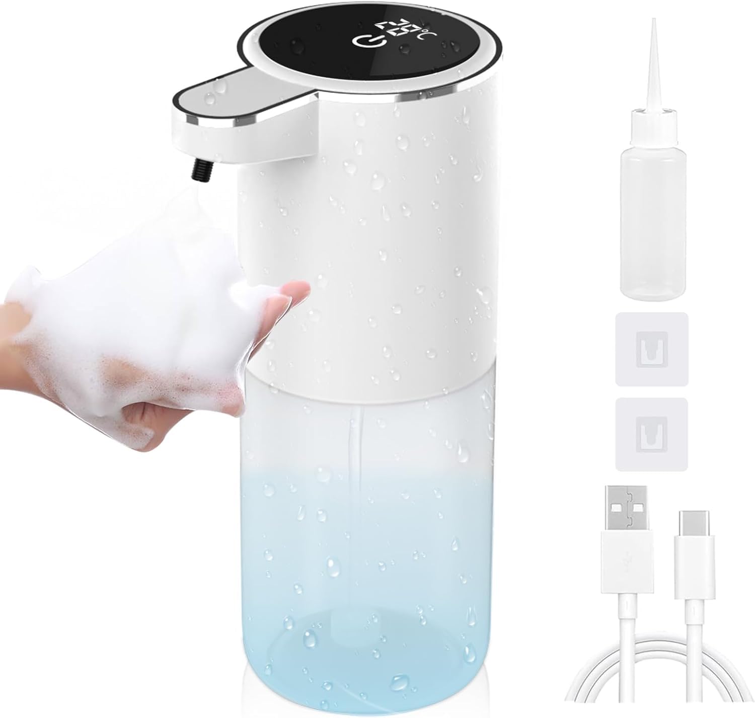 Amazon.co.jp: ソープディスペンサー 自動 泡 【2024最新型 吐出量4