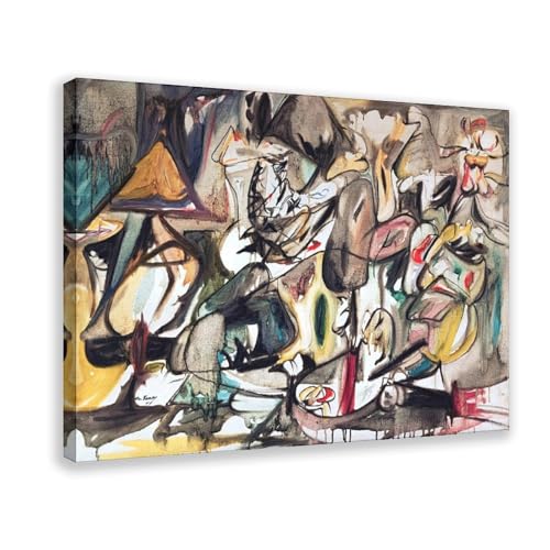 Décoration murale The Leaf of Theichoke Is An Owl Arshile Gorky cadre à suspendre