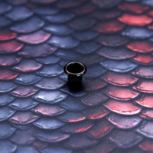Image of KYDEX Thermoform Sheet - (P1 Texture) - (Infused Print) - (8in x 12in) - (Dragon Scales #1) - (1 Sheet) - (for Holster Making & Hobby) - (USA Made)