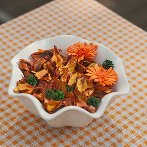 image for AlaTyche Fall Potpourri Bags, Citrus Orange Scented Potpourri Bowl Fil