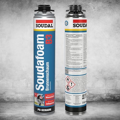 Brunnenschaum Soudal Soudafoam Gun B3 750ml für Abdichtungen