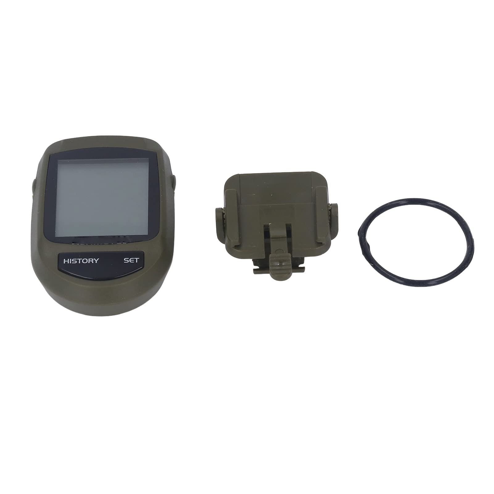 Mini Baromètre Multifonction Altimètre, 8 en 1 LCD Affichage Numérique Altimètre Multifonctionnel Altitude Température Horloge Moniteur Météo, Thermomètre Testeur Barométrique
