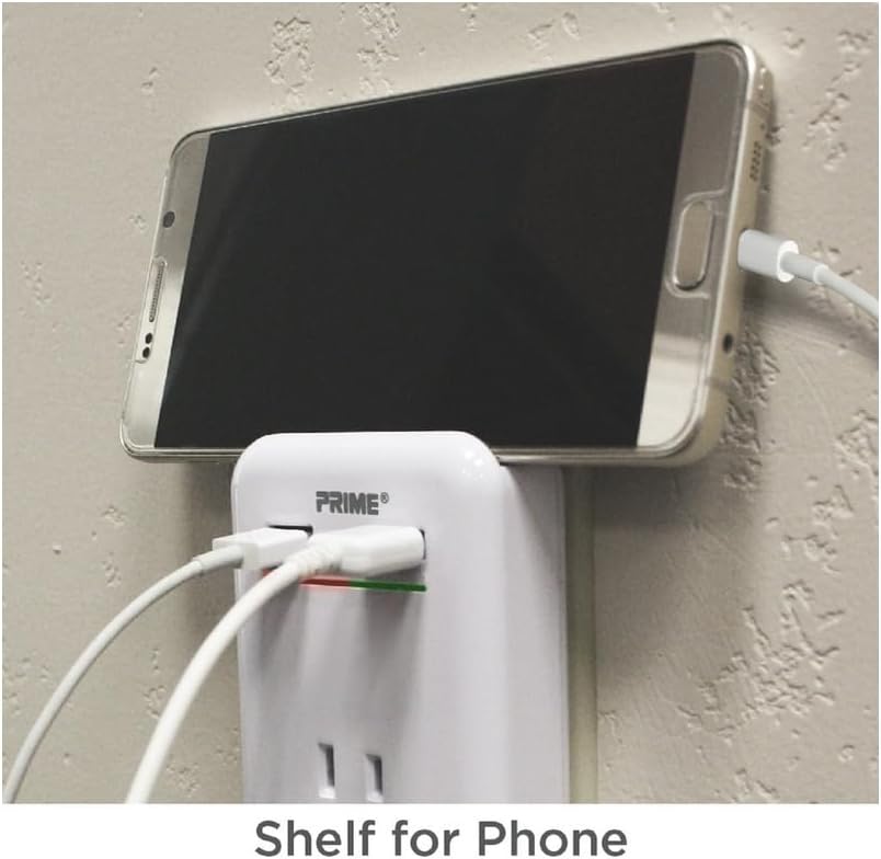 Prime Wire & Cable 2-Outlet USB Charger
