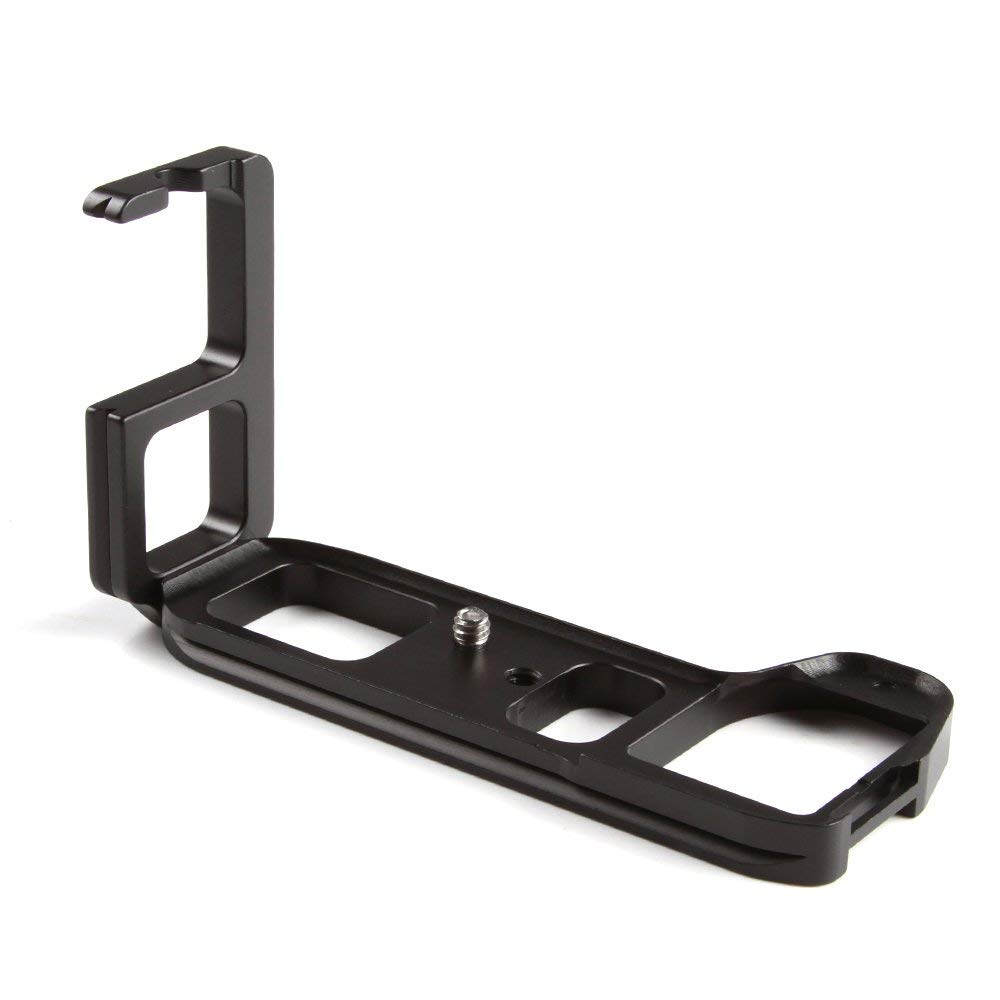 Hersmay LB-A7M2 Staffa verticale a L a sgancio rapido per Sony A7II, alluminio, Arca Swiss Standard, 108 g