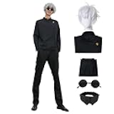 Anime Cosplay Costume Geto Suguru Cosplay Outfit Uniform Halloween Anime Costume with Wig