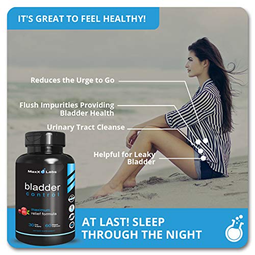 Maxx Labs Bladder Control & Uti Cranberry Pills - Cranberry Supplement For Women - Potent Blend Of Vitamin D3, Pumpkin Seed & Cranberry Extract - Supports Urinary Tract Health (Utis) - 60 Ct #TOP4