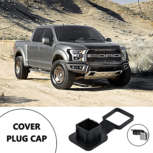Trailer Hitch Cover Plug Cap Insert Fits 2" Receivers Black Receiver Tube Hitch Plug For Rv Suv And Cars #TOP5