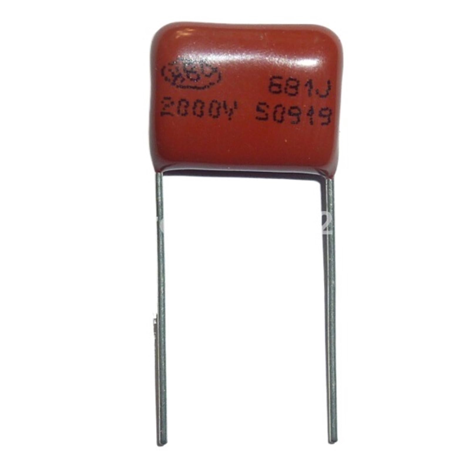 ICXLPMC 100pcs CBB capacitor 681 2000V 681J 2KV 680pF 0.68nF P15 CBB81 Metallized Polypropylene Film Capacitor