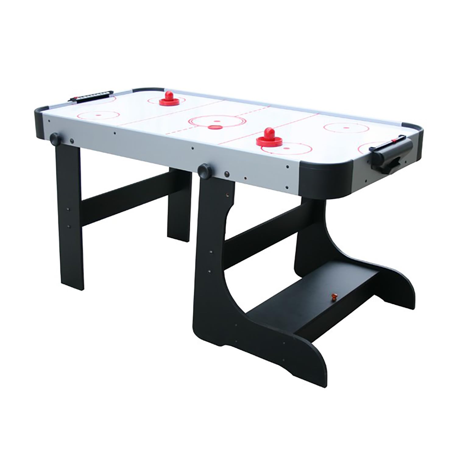 Air League Archer 5ft Foldable Air Hockey Table - Folds for Storage - Powerful Mains Fan for Airflow - Accessories Included