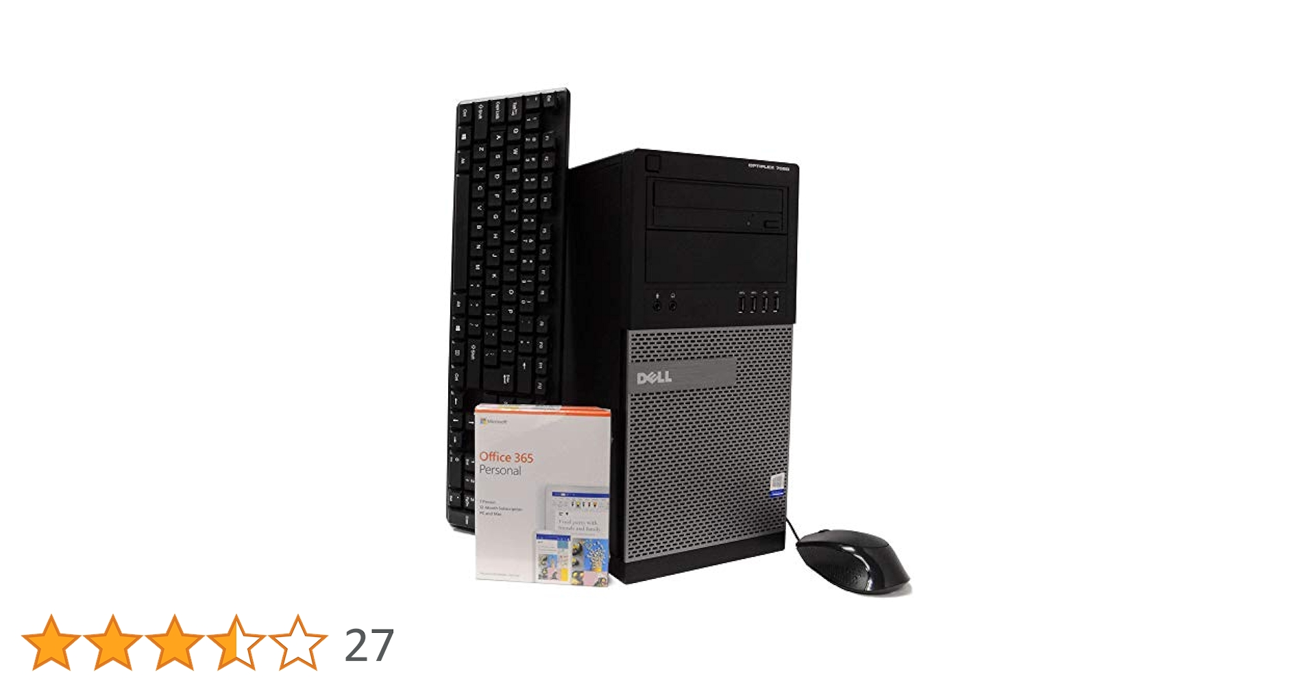 Windowsデスクトップ Optiplex7020 corei5-4590@3.3Ghz Dell Optiplex 7020 Tower PC with i5 Processor 16GB RAM