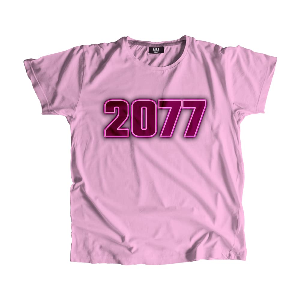 CITY POSTERS PLUS2077 Year Unisex T-Shirt