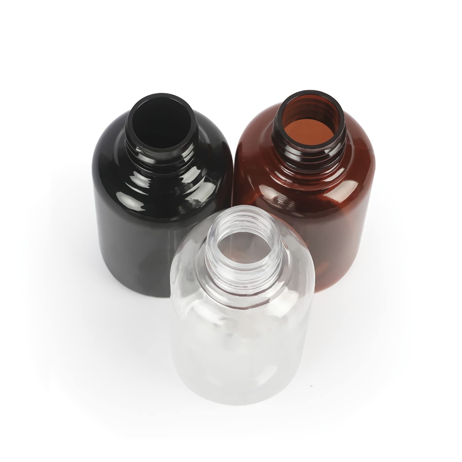 12 Pezzi 50ml Flaconi Spray in Plastica Nero 38MM x 99MM, Vuoti Bottiglie Spray Fine Nebbia Bottiglia da Viaggio, Flacone Spray Atomizzatore Vuoto con Pompa Nero, Profumo Sprayper