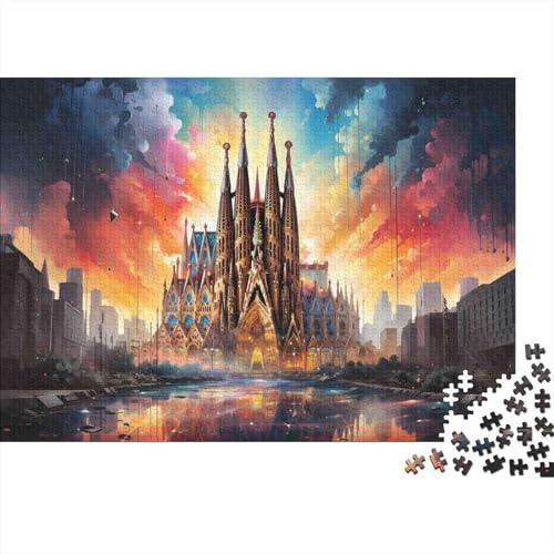 Puzzle de 1000 piezas de arquitectura, el regalo ideal de decoración para adultos