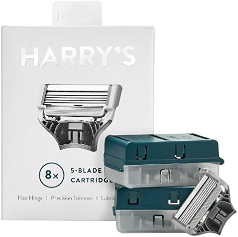 Harry's Men's Razor Blade Refills 8ct ハリー メンズカミソリブレード、替刃8個