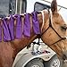 CasaNexa 8 Pcs Horse Mane Bags Nylon Mane Protector for Horses Care Protect from Wind Sun Mud Dirt Prevents Tangles Breakage Rubbing Easy Use Washable-Deep Purple