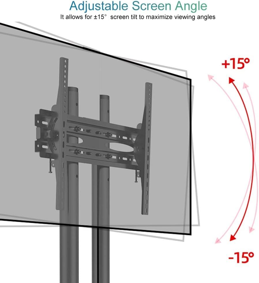 Soporte Rodante para TV con Ruedas Silenciosas miniatura 5
