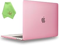 Vista 90 de UESWILL Funda de Carcasa Rígida Mate Compatible con MacBook Pro (Retina, 13 pulgadas, principios de 2015/2014/2013/finales de 2012), Modelo Negro