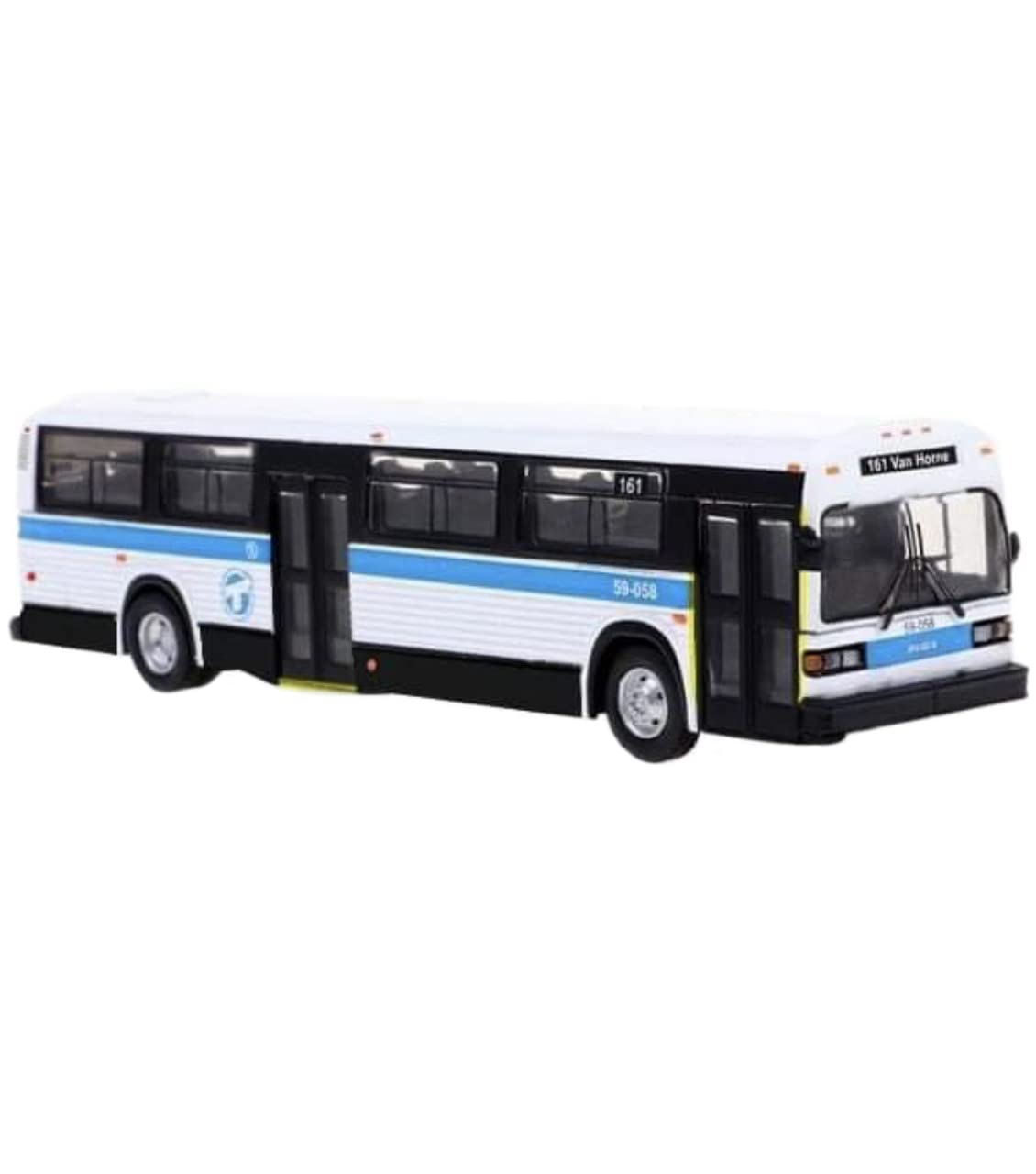 1989 MCI Classic Transit Bus STM Montreal 161 Van Horne 1/87