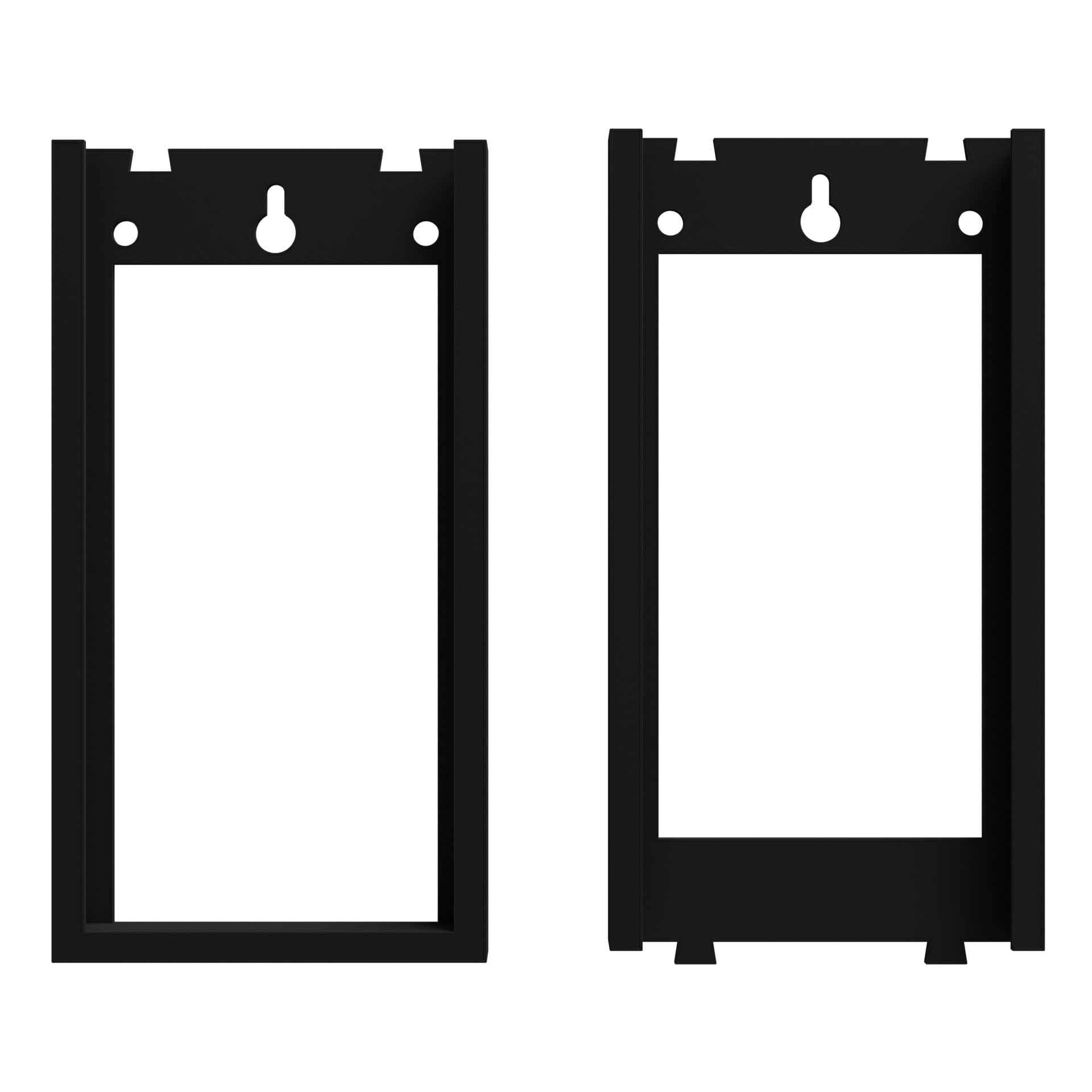 Carded Wall Display Stand Mount Compatible with Hot Wheels | NO Cars Included | Wall Frame | Black | Made in India | (Base + Extension)
