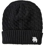 [モズ] ニットキャップ 478-0019 ブラック 日本 57~59cm (FREE サイズ)