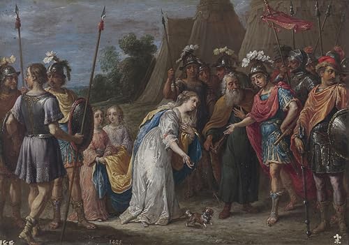 Affiche Impression Prints Toile Armide Godefroid de Bouillon David Teniers 60x90