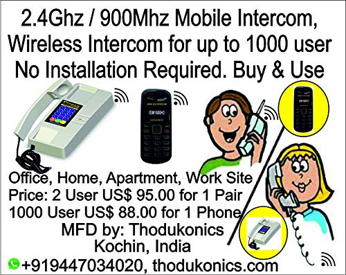 Image of Two User Wireless Intercom ISM900