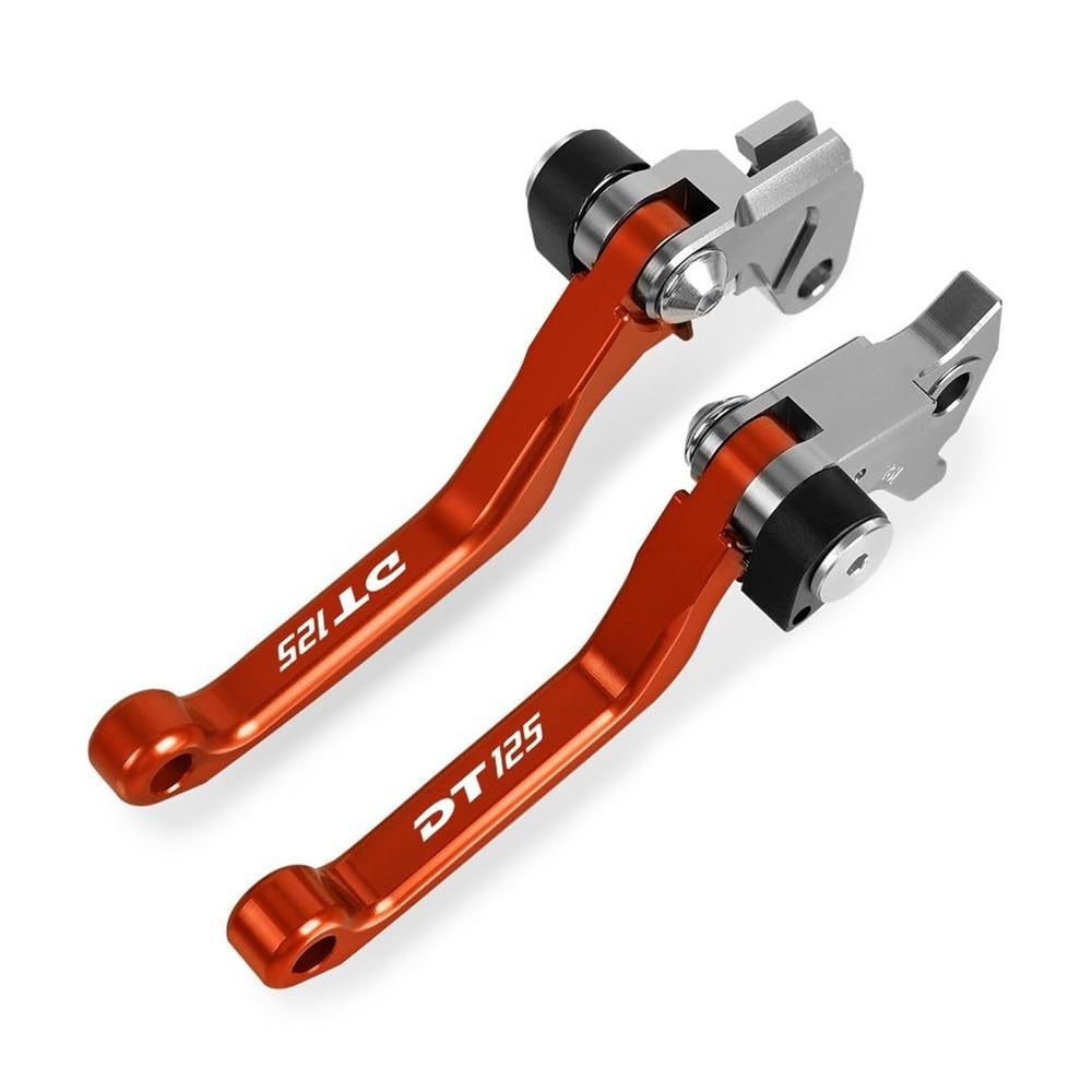 MLIOJU Motorcycle Clutch Lever for DT125 DT 125 1987-2005 2004 Motorcoss Pit Dirt Bike Pivot Foldable Brake Clutch Levers