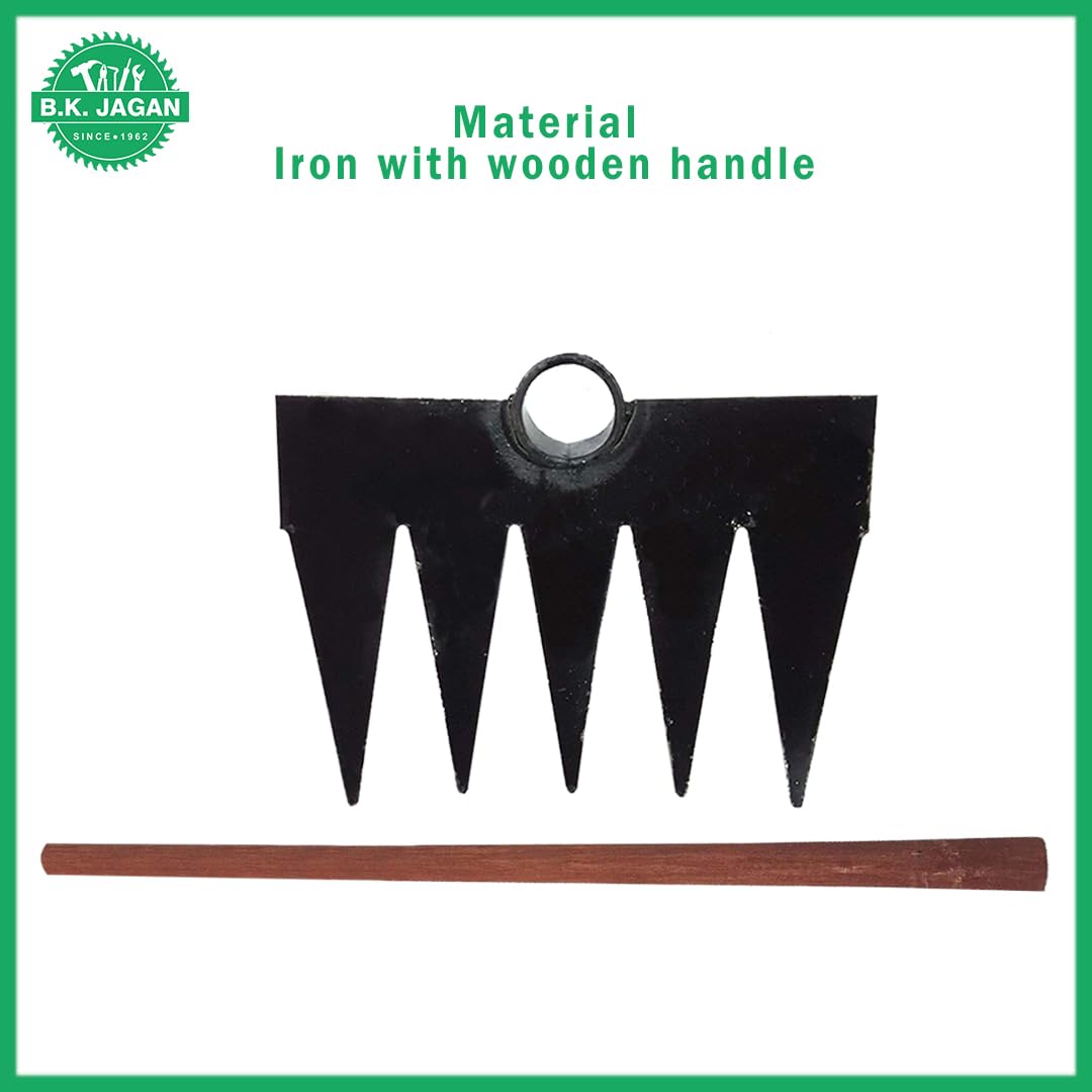 B.K.Jagan & Co Garden Digging Fork (Panja) - Image 3 thumbnail