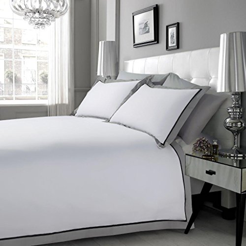 Rayyan Linen Mayfair Parure de lit 100 % coton égyptien 200 fils Cover