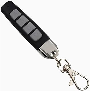 4-in-1 Remote Control Duplicator,Car Garage Door Remote Control Key,433mhz Gate Wireless Duplicator,Duplicator Remote Garage Door Remote Copy Fixed Code and Rolling Code Remote Control (Grey)