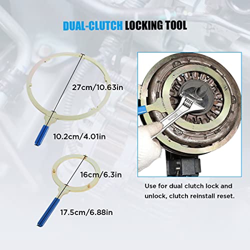 Dual Clutch Reinstall Reset Tool Compatible For Ford, Dual Clutch Transmission Remover Installer Tool Kit, Clutch Alignment Tool #TOP2