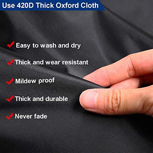 Image of RV Tire Covers 4 Pack, Waterproof 300D Oxford Wheel Protectors, UV Sun Snow Dust Protection, Universal Fit 24 inch-32 inch Diameter for Trailer Camper Truck Van (27-29 inch)