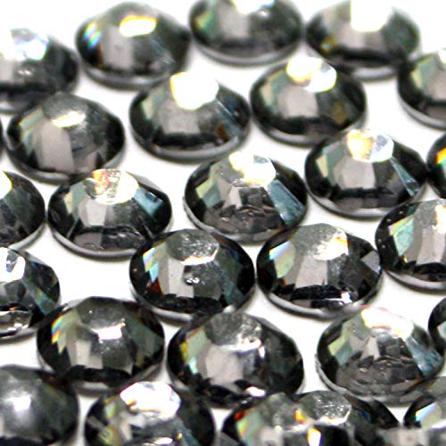 2mm, 3mm,4mm,5mm,6mm DIY Resin Round Flat Back Rhinestones Gems Brilliant 14-Cut Facets Flatback Includes Rhinestones Flat Back Samples from GreatDeal68 (2mm (1000 pcs), Black Diamond)