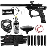 Maddog HK Army SABR Titanium HPA Paintball Gun Marker Starter Package - Black